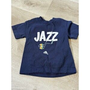 Adidas Toddler Utah Jazz Kevin Durant #35 T-Shirt Blue 2T NBA